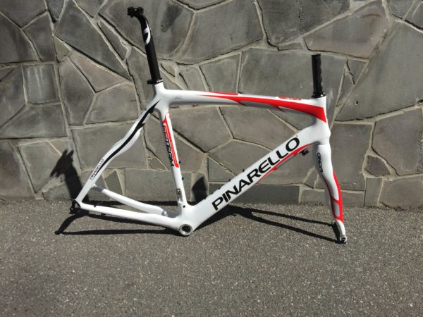 Pinarello FP Team Mech Frameset White Red (738)