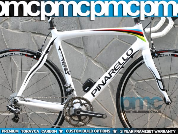 Pinarello FP Team Mechanical Frameset Rainbow White (751)
