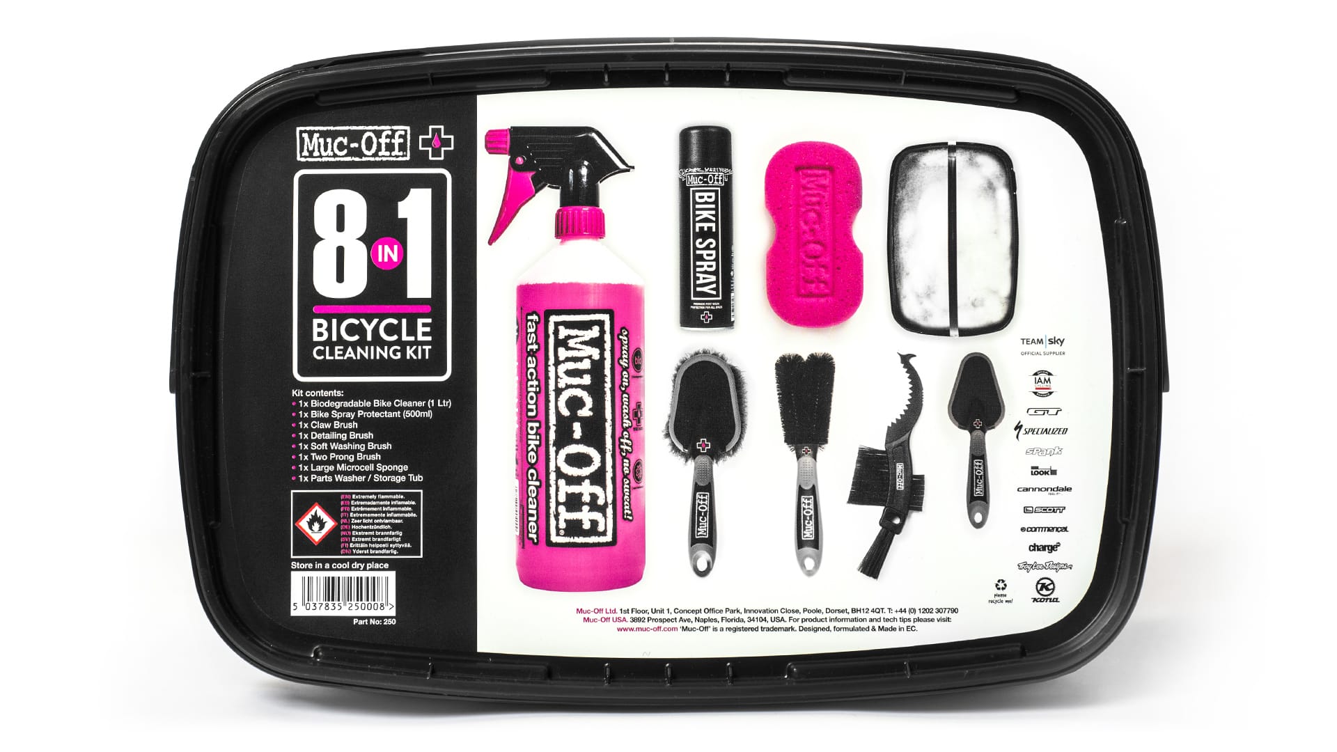 Muc Off 8 In 1 Bicycle Cleaning Kit Port Melbourne Cycles