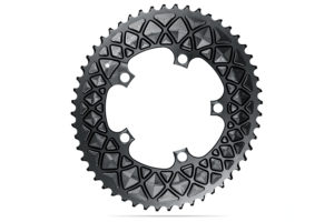 AbsoluteBLACK Oval PREMIUM 110BCD 5 Hole SRAM 2X Chainring