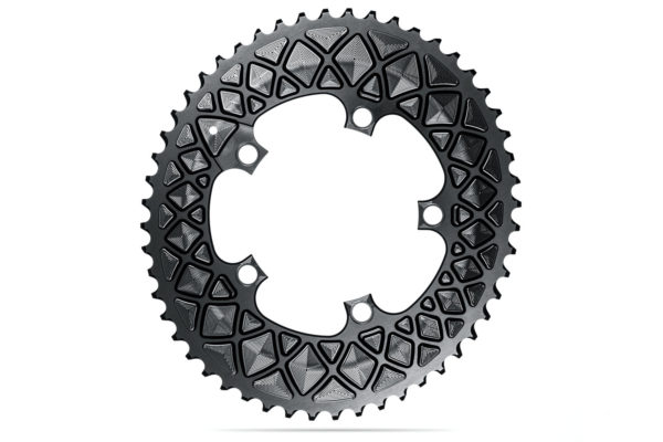 AbsoluteBLACK Oval PREMIUM 110BCD 5 Hole SRAM 2X Chainring