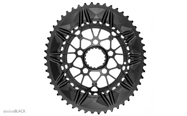AbsoluteBLACK Oval PREMIUM 2X for Cannondale Road Spidering - BLACK