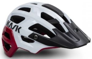 Kask Rex White/Red MTB Helmet - Medium