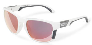 KOO California White/Anthracite Sunglasses (Amarantine Lens) - Medium