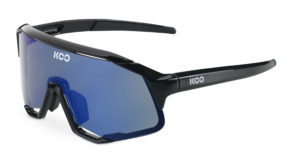 KOO Demos Black/Blue Sunglasses (Blue Sky Lens)