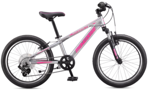 Mongoose Rockadile 20" Girls MTB Silver