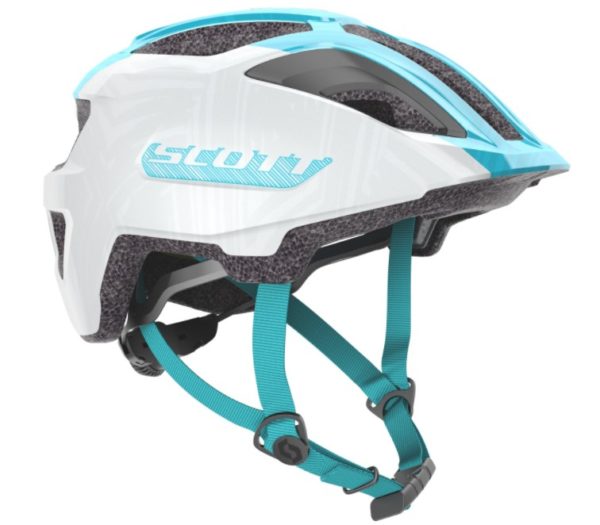 Scott Spunto Junior Helmet - White/Blue