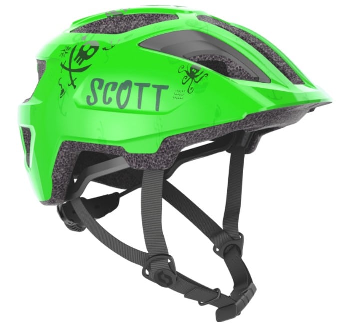 Scott Spunto Kids Helmet Fluro Green