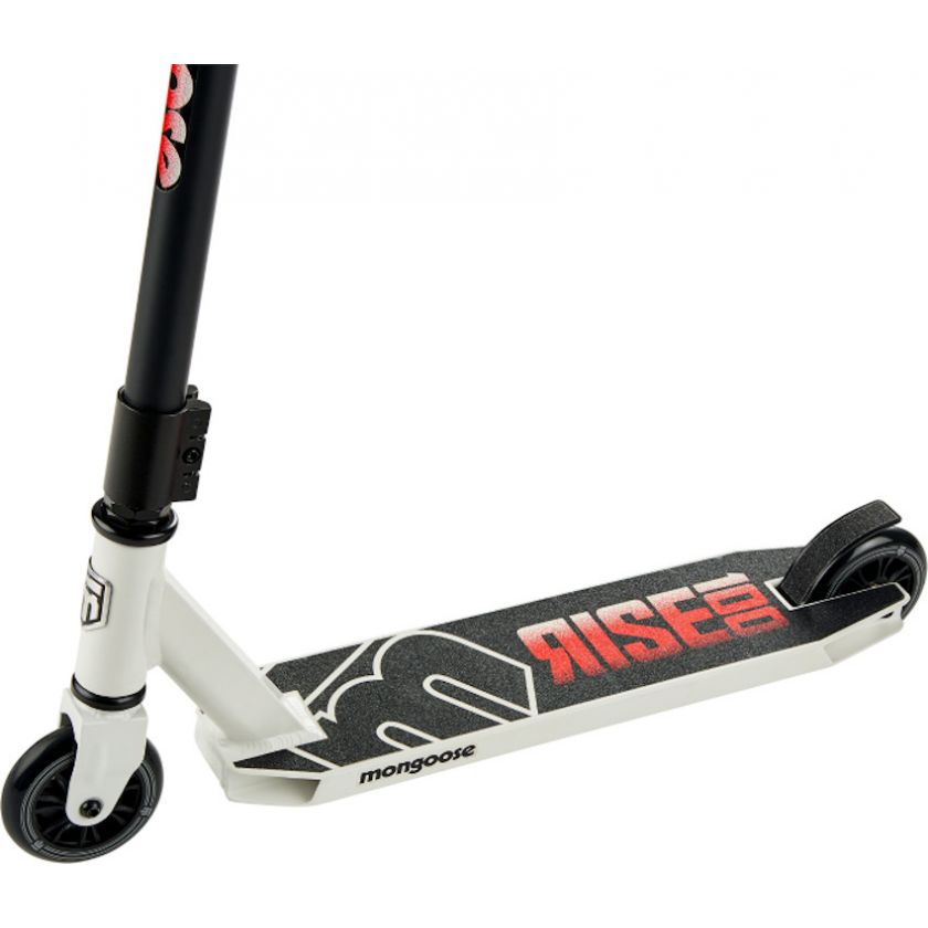Mongoose Rise 100 Scooter (White/Red) Port Melbourne Cycles