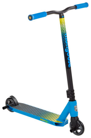 Mongoose Rise 110 Elite Scooter (Blue/Yellow)