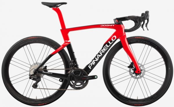 Pinarello Dogma F Disc Frameset (B611) Eruption Red