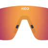 KOO NOVA Black Matt Sunglasses (Fuchsia Mirror Lens) - Image 2