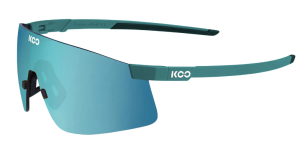 KOO NOVA Acqua Matt Sunglasses (Turquoise Mirror Lens)