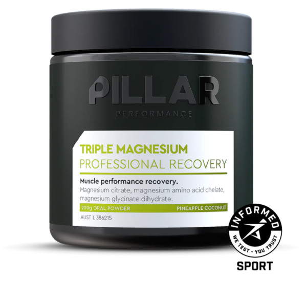 PILLAR PERFORMANCE Triple Magnesium Powder - Pineapple Coconut