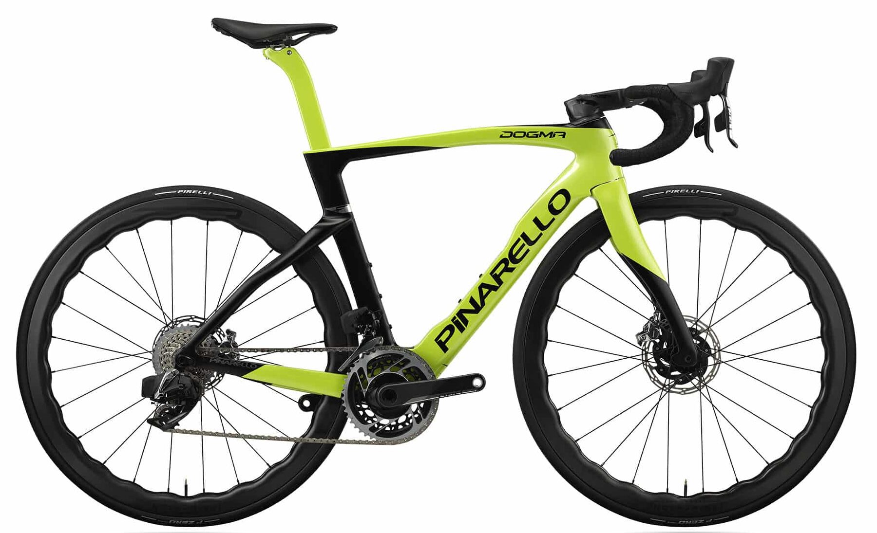 Pinarello Dogma F Disc Frameset B639 Electro Lime PMC