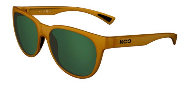 KOO COSMO Blonde Matt Sunglasses (Classic Green Lens)
