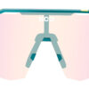 KOO ALIBI BORA Metallic Green Sunglasses (Photochromic Fuchsia Mirror Lens) - Image 3