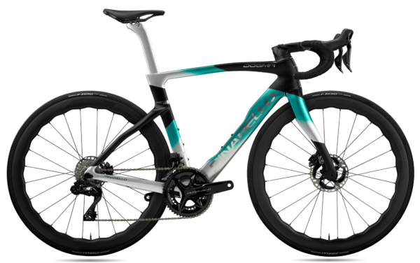 Pinarello Dogma F Disc Frameset (E124) Nebula Green/Silver