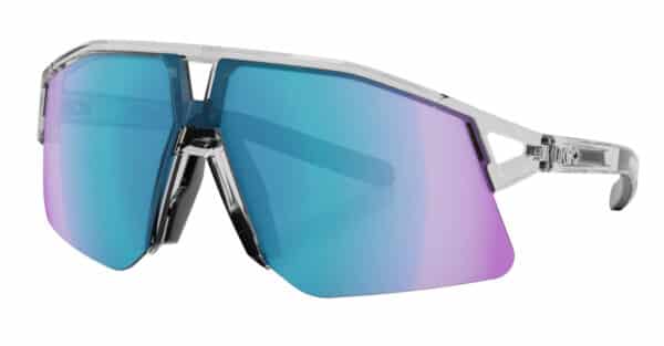 KOO HYPE Crystal Sunglasses (Turquoise Mirror Lens)
