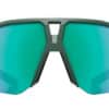 KOO HYPE Forest Green Matt Sunglasses (Green Mirror Lens) - Image 3