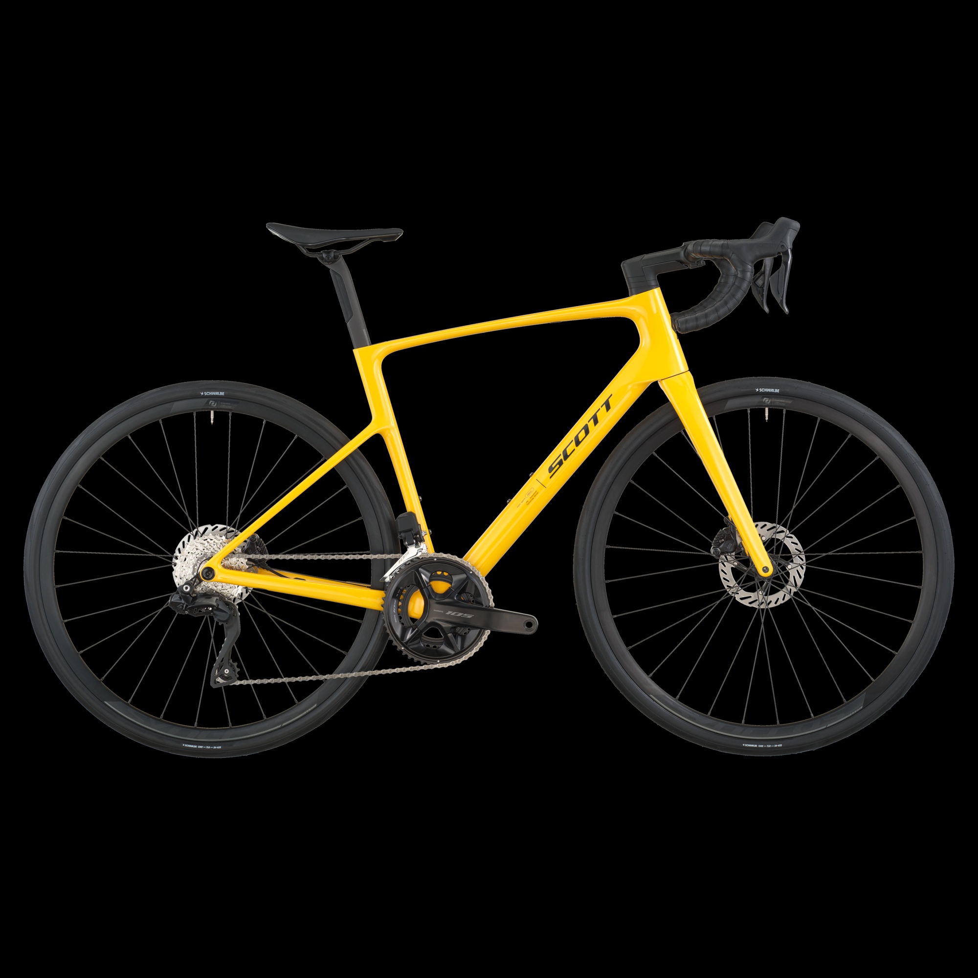Scott Addict 40 105 Di2 R7150 (2026) Vivid Yellow - Image 6