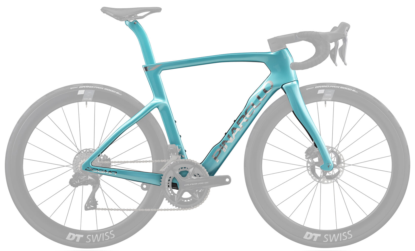 Pinarello Dogma F Disc Frameset (H100) Luxter Turquoise