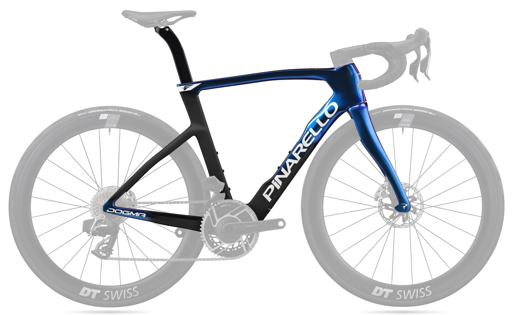 Pinarello Dogma F Disc Frameset (H103) Luxter Blue Shiny